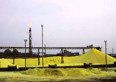 گوگرد گرانول خانگیران مهندسی‌ شده سازگار با خاک